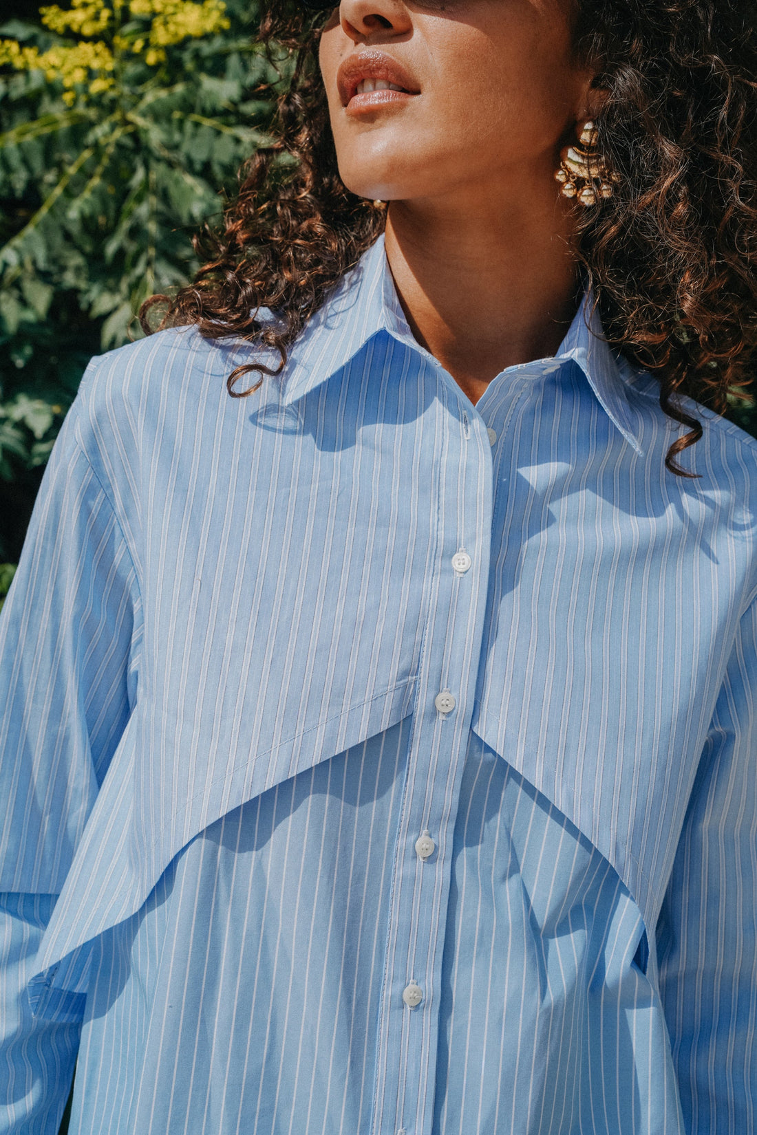 Chemise Kalimera Rayé Bleu BARJE